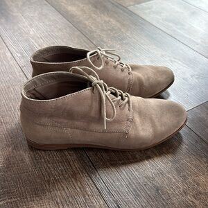 DV faux suede booties